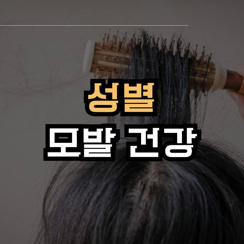 성별과 모발 건강 - 종합 가이드이미지